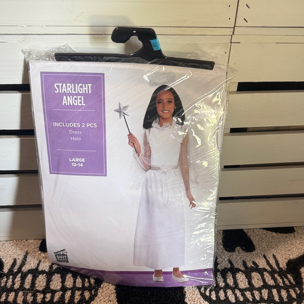 Starlight Angel Costume Dress With Halo
